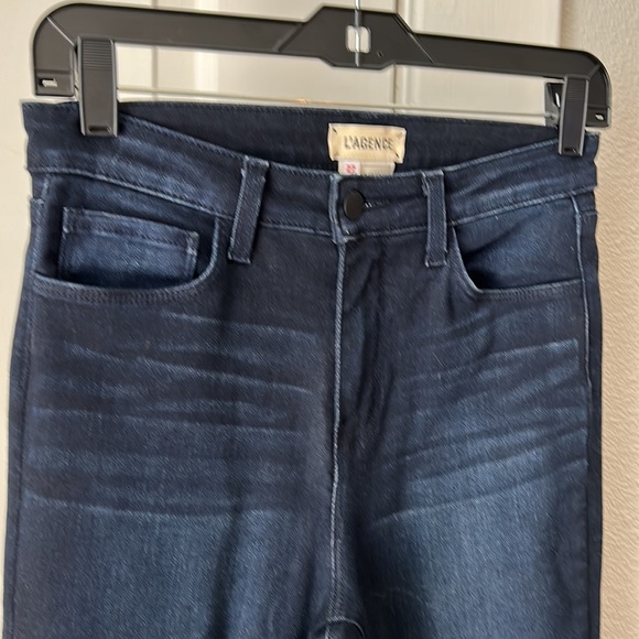 L'AGENCE Margot Jean Marino Blue 27 High Rise - Picture 5 of 9